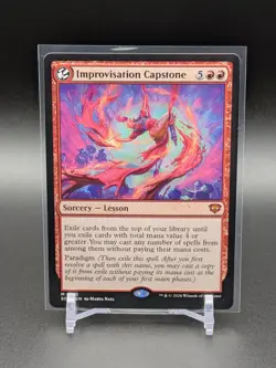 IMPROVISATION CAPSTONE 120 - Secrets of Strixhaven Mythic NM - - Image 1