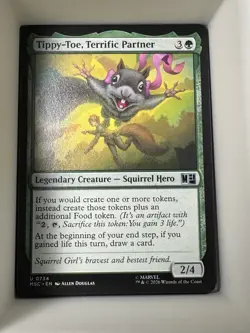 Tippy-Toe Terrific Partner - Marvel Super Heroes Jumpstart MTG Magic - Image 1