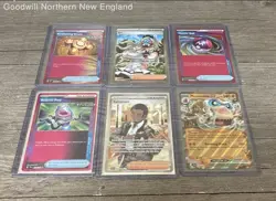 Lot of 25 SCR/SFA/SVI/TEF/JTG Top Loader Rare or Higher Pokemon Cards - Image 4