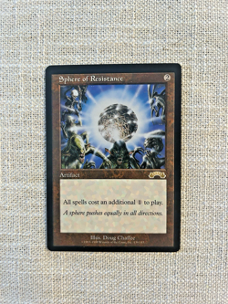 Magic The Gathering Sphere of Resistance Exodus MP READ DESCRIPTION - Image 1