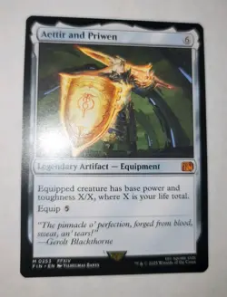Aettir and Priwen - FIN 0253 NM - MTG Magic - Image 1