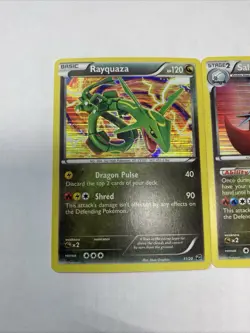 Pokemon Dragon Vault Lot Rayquaza Salamence Holo 11/20 8/20 Played - Image 2