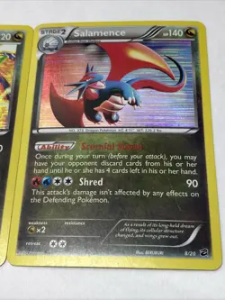 Pokemon Dragon Vault Lot Rayquaza Salamence Holo 11/20 8/20 Played - Image 4