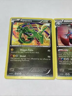 Pokemon Dragon Vault Lot Rayquaza Salamence Holo 11/20 8/20 Played - Image 5