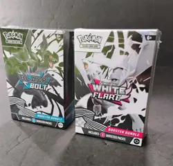 Pokemon Black Bolt White Flare Booster Bundles Scarlet Violet Brand New Sealed - Image 1