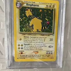 Ampharos Neo Revelation Holo #1 BGS 9 English Unlimited Pokemon 2001 TCG - Image 2