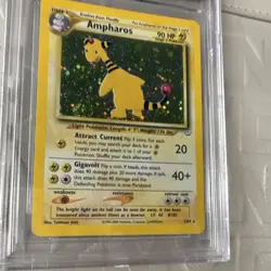 Ampharos Neo Revelation Holo #1 BGS 9 English Unlimited Pokemon 2001 TCG - Image 3