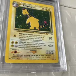 Ampharos Neo Revelation Holo #1 BGS 9 English Unlimited Pokemon 2001 TCG - Image 4