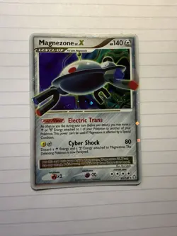 2008 Pokemon Legends Awakened Magnezone LV.X 142/146 Ultra Rare LP - Image 1