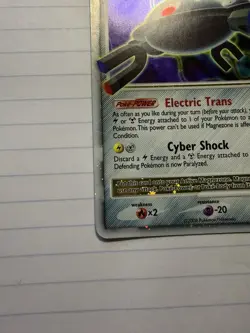 2008 Pokemon Legends Awakened Magnezone LV.X 142/146 Ultra Rare LP - Image 5