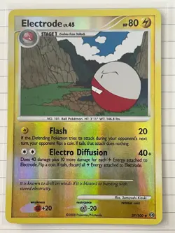 Electrode - Reverse Holo - 37/100 - Stormfront - Pokemon TCG - Image 1
