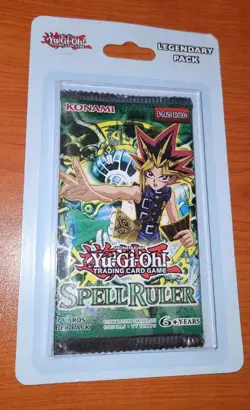 Yu-Gi-Oh 2017 Spell Ruler Legendary Blister Pack NEW Sealed x 1 - Image 1