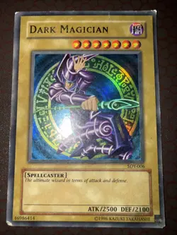 Yu-Gi-Oh! Dark Magician -SDY-006- Ultra Rare- Unlimited DAMAGED! - Image 1