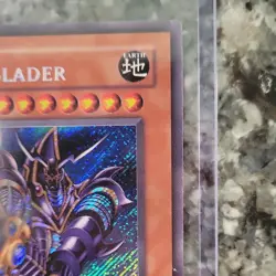 Yu-Gi-Oh! TCG Buster Blader BPT-008 Limited Secret Rare MP Foil Bleed - Image 4