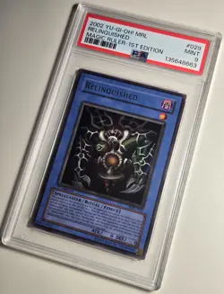 2002 YU-GI-OH! MAGIC RULER Relinquished MRL-029 1st Edition PSA 9 - Image 4