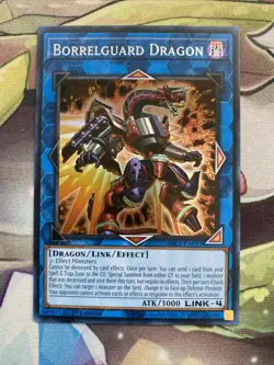 Borrelguard Dragon Silver Ultra Rare BLC1-EN019 First Edition VLP - Image 1