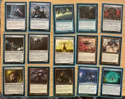 Custom Commander Deck Mono Blue Artifacts Emry, Lurker Of The Loch, Powerful - Image 2