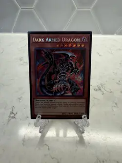 Yu-Gi-Oh Dark Armed Dragon LCKC-EN068 Secret Rare Kaiba Legendary Collection - Image 1