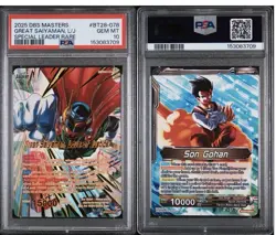2025 Dragon Ball Super Card Game Master Series 28 Gohan/Great Saiyanman BT28-078 - Image 3