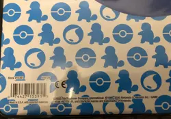 Vintage Pokemon TCG Ultra Pro Squirtle Binder With 5 Cards - Image 5