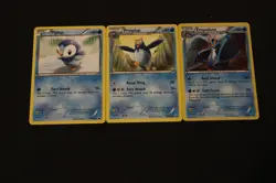 Pokemon Card Lot EX-MP Piplup & Prinplup Dark Explorers & Promo Empoleon BW56 - Image 1