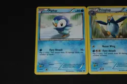Pokemon Card Lot EX-MP Piplup & Prinplup Dark Explorers & Promo Empoleon BW56 - Image 2