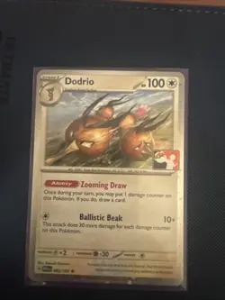 Dodrio 085/165 151 Cosmo Holo Prize Pack Series Pokemon TCG Card NM - Image 1