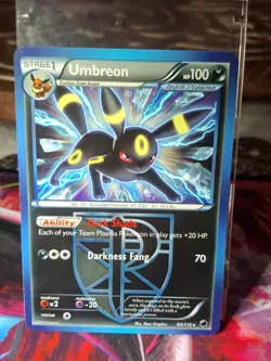 Pokemon Umbreon TCG Team Plasma Freeze Card 64/116 Regular Near Mint - Image 1