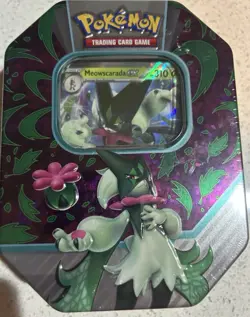 Pokemon Trading Card Game Meowscarada EX Tin! Sealed - Image 2