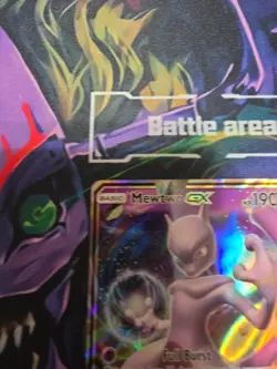 Mewtwo GX 39/73 Full Art Holo Pokemon Card. Shining Legends - Image 3
