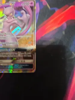 Mewtwo GX 39/73 Full Art Holo Pokemon Card. Shining Legends - Image 5