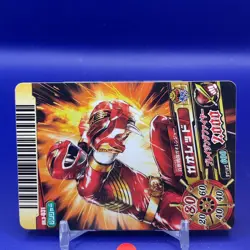 Gao Red Super Sentai Battle Dice-O TCG Card DX.3-031 Bandai Japanese #3 - Image 2
