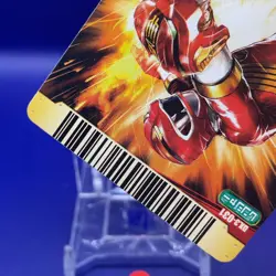 Gao Red Super Sentai Battle Dice-O TCG Card DX.3-031 Bandai Japanese #3 - Image 3