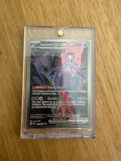 Team Rocket's Mewtwo ex 231/182 SIR Destined Rivals Pokemon Card TCG - Image 1