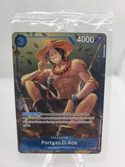 One Piece #P-074 Portgas. D. Ace Promo Card (Sealed) - Image 1