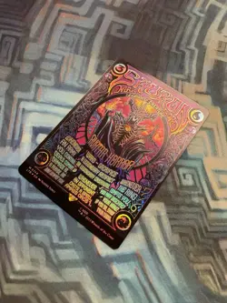 Foil Borderless Poster Sauron, the Dark Lord NM- Universes Beyond: LotR - Image 5