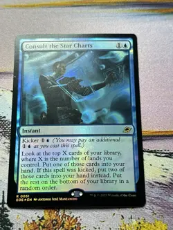 Consult the Star Charts (Foil) - MTG - Edge of Eternities - Near Mint - English - Image 2