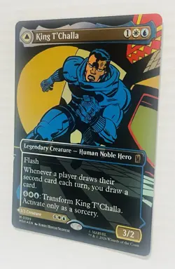 King T'Challa (Borderless) (0399) Marvel Super Heroes Foil - Image 5