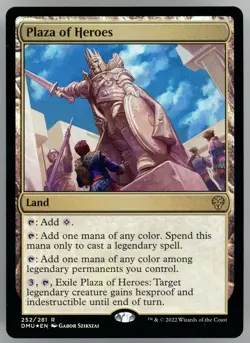 Plaza of Heroes Dominaria United Foil - Image 1