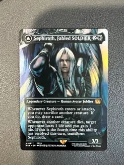 Sephiroth, Fabled SOLDIER (0317) (Borderless) Final Fantasy Non-Foil - Image 1