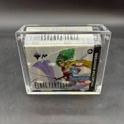 Magic The Gathering Final Fantasy Collector Boosters Box SEALED W/ ACRYLIC - Image 1