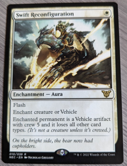 MTG Swift Reconfiguration Commander: Kamigawa: Neon Dynasty LP - Image 1