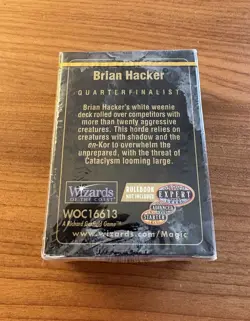 1998 Brian Hacker World Championship Decks (Sealed) MTG WCD - Image 3