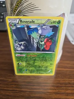 Roserade 15/124 Reverse Holo Dragons Exalted NM-LP 2012 - Image 1