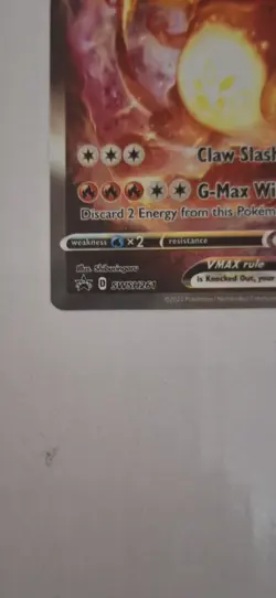 2022 Pokemon TCG UPC Charizard VMAX SWSH261 Black Star Promo- NM Beauty - Image 5