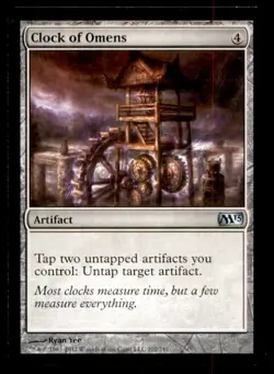 MTG Clock of Omens LP Light Play Magic 2013 [1903] - Image 1