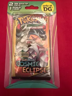 Pokemon TCG Cosmic Eclipse / Unbroken Bonds DG 2x Mini Booster Blister (B) - Image 1
