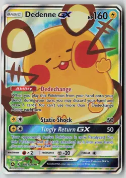 Dedenne GX 195a/214 Holo Promo Alternate Art Promos Pokemon NM - Image 1