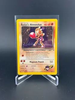 Rocket's Hitmonchan 11/132 Gym Heroes - Holo Pokemon Card - NP MINT! - Image 1