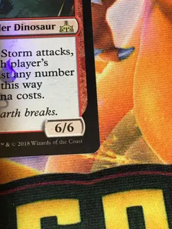 C6708 MTG MAGIC RIVALS OF IXALAN ETALI, PRIMAL STORM #100 FOIL MP PROMO - Image 5